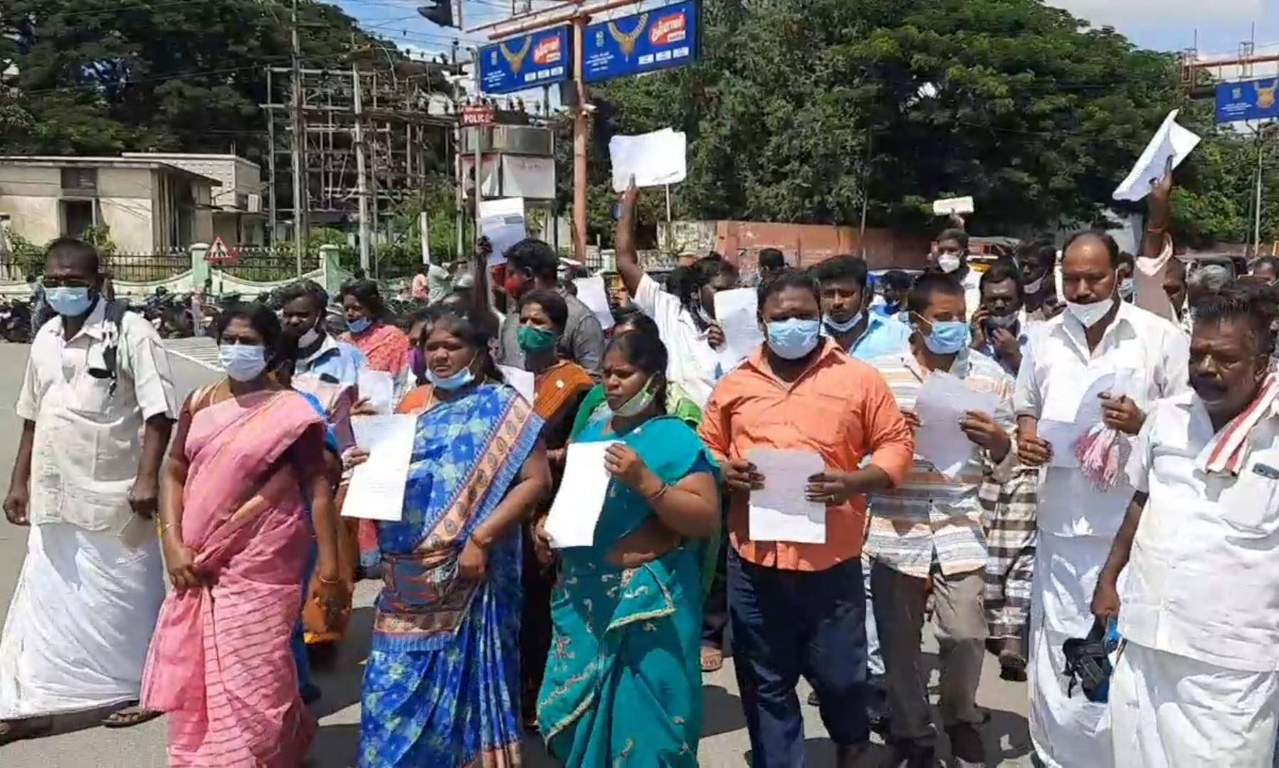 முதல்வரால் வாழ்க்கை போச்சு, சேலத்தில் வியாபாரிகள் வேதனை!