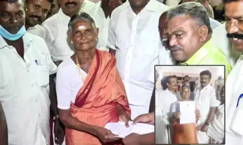 நெல்லை: உள்ளாட்சி தேர்தலில் 90 வயது மூதாட்டி வெற்றி!