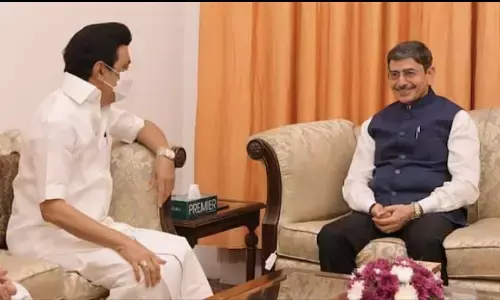 சட்டம் ஒழுங்கு சரியில்லை என்ற அண்ணாமலை  - ஆளுநரை பார்க்க ஓடிய ஸ்டாலின் !