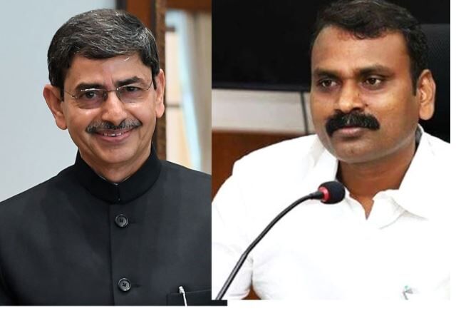 தமிழக ஆளுநருடன் மத்திய அமைச்சர் எல்.முருகன் சந்திப்பு !