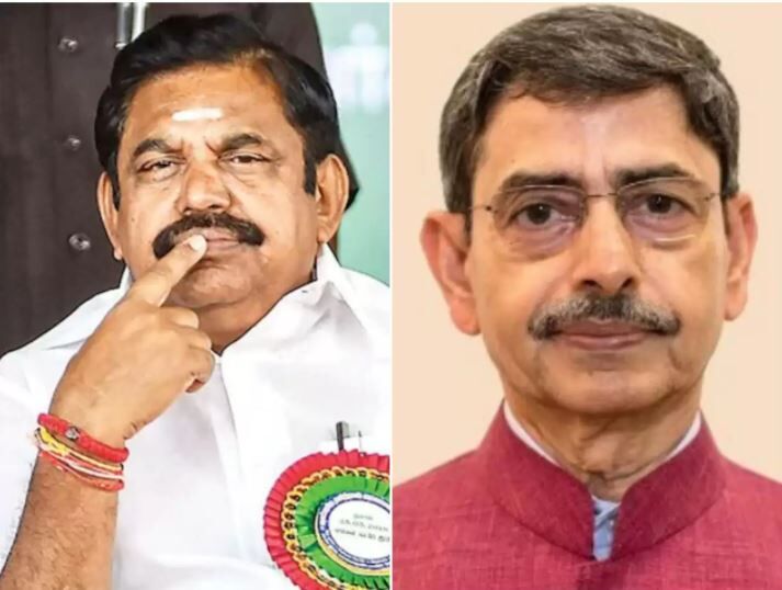 ஆளுநரை இன்று சந்திக்கிறார் எதிர்க்கட்சித் தலைவர் எடப்பாடி பழனிசாமி !