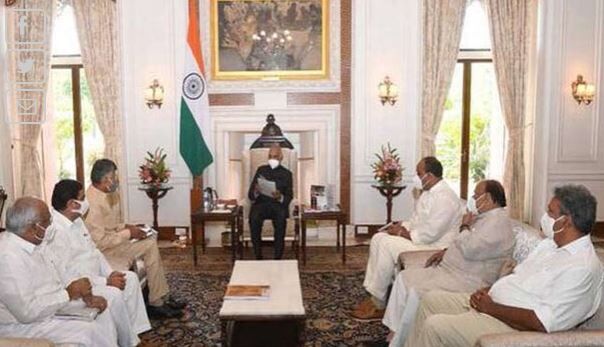 ஆந்திராவில் ஜனாதிபதி ஆட்சி: ஜனாதிபதியிடம் முறையிட்ட சந்திரபாபு நாயுடு!