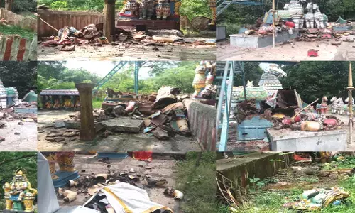 பெரம்பலூர்: சிறுவாச்சூரில் மீண்டும் சாமி சிலைகள் உடைப்பு: இந்து முன்னணி கடும் கண்டனம்!