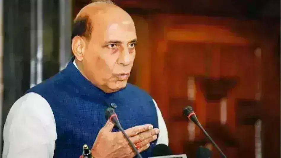 அமைதியை விரும்பும் நாடு இந்தியா ! - மத்திய பாதுகாப்புத்துறை அமைச்சர் ராஜ்நாத் சிங்!