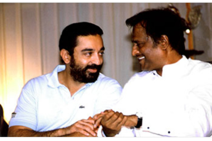 நண்பர் ரஜினி மீண்டும் வர வேண்டும் - உருகும் கமல் !