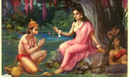 ஶ்ரீராமர் மீது அனுமர் கொண்டிருந்ததை பக்தி என்கிற ஒரு வார்த்தையில் யாரும் அடக்கி விட இயலாது !