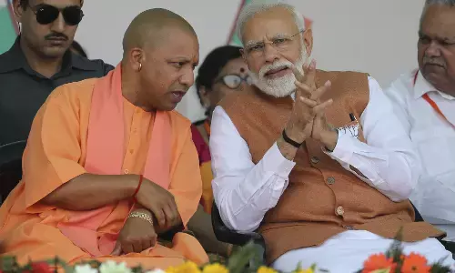 உ.பி சட்டசபை தேர்தல்: 221 இடங்களுடன் பா.ஜ.க. மீண்டும் ஆட்சியை பிடிக்கும்: வெளியானது கருத்து கணிப்பு!