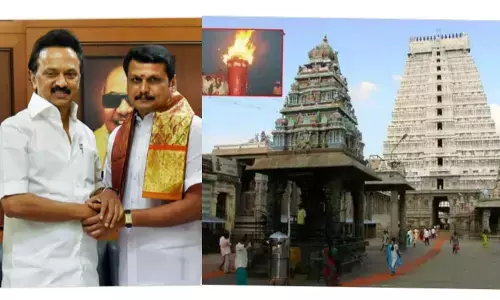 முதல்வரை வரவேற்க ஒரு லட்சம் பேர்! திருவண்ணாமலை தீபத்திற்கு ஒருத்தரும் வரக்கூடாது - தி.மு.கவின் தில்லாலங்கடி !