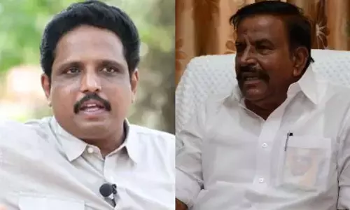 கம்யூனிஸ்ட் எம்.பி.யே பொறுத்துக்கொள்க இனிமேல் ஒருமையில் பேசாமல் இருக்க பார்க்கிறேன்-  கே.என்.நேரு!