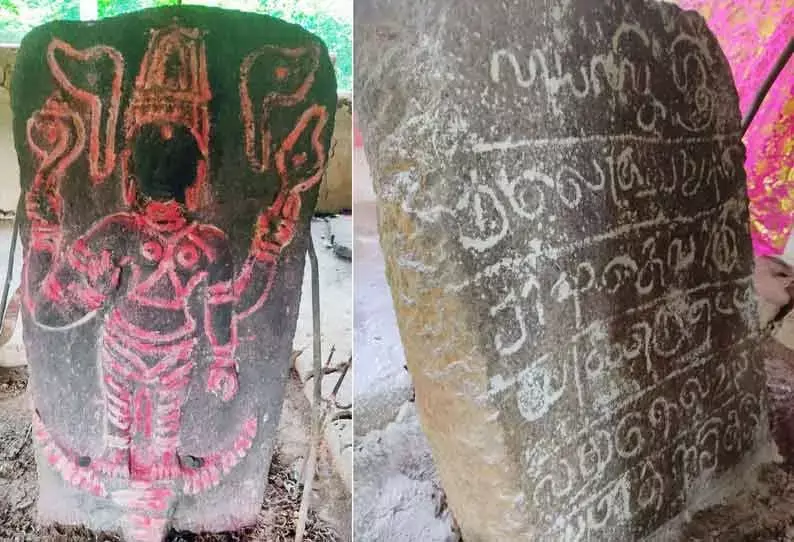 ஜவ்வாது மலையில் கண்டுபிடிக்கப்பட்ட சோழர் காலத்து பகவதி சிலையும், கல்வெட்டும் ! வரலாற்று ஆய்வாளர்கள் கூறுவது என்ன ?