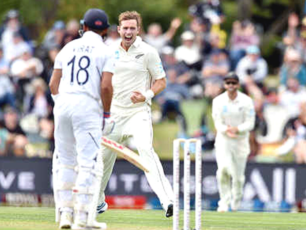 இந்தியா அணிக்கு எதிரான முதல் டெஸ்ட் போட்டியை டிரா செய்த நியூசி!