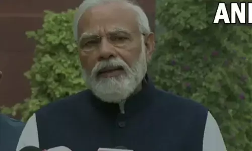 அனைத்து பிரச்சினைகள் குறித்தும் பதில் அளிக்க அரசு தயாராக இருக்கிறது: நாடாளுமன்றத்தில் பிரதமர் மோடி பேட்டி!