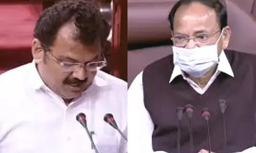 வெல்க தளபதி.. வெல்க உதயநிதி.. நாடாளுமன்றத்தில் கோஷமிட்ட தி.மு.க. எம்.பி.யை  கண்டித்த  துணை ஜனாதிபதி!