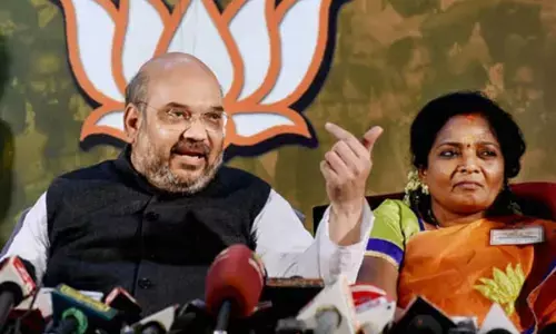 புதுச்சேரிக்கு மழை நிவாரண நிதி வேண்டி அமித்ஷாவிடம் பேசிய ஆளுநர் தமிழிசை !