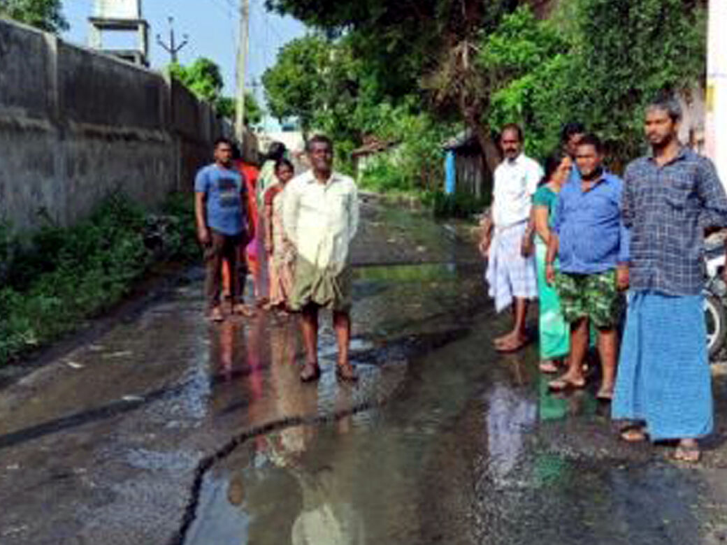 பெரம்பலூரில் குடியிருப்புகளை சூழ்ந்த கழிவுநீர்! நடவடிக்கை எடுக்குமா அரசு!