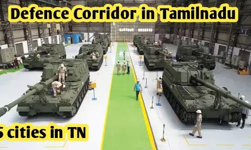 தமிழக, உ.பி பாதுகாப்பு தளவாட வழித்தடங்கள் ரூ 20,000 கோடி முதலீட்டை ஈர்க்கும் - தமிழகத்தில் 5 மாவட்டங்களுக்கு ஜாக்பாட்!