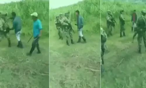 நாகலாந்தில் பொதுமக்கள் 14 பேர் சுட்டுக்கொல்லப்படுவதற்கு முன் எடுக்கப்பட்டதாக பரவி வரும் வீடியோ!