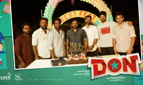 நிறைவடைந்தது சிவகார்த்திகேயனின்  டான் படப்பிடிப்பு !