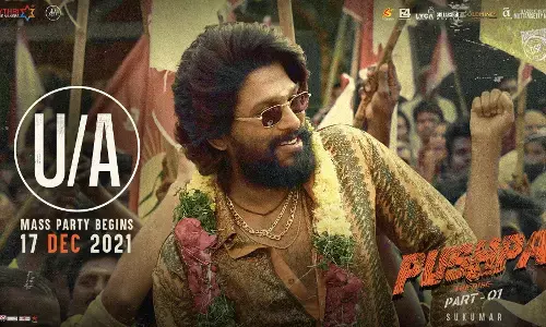 யு/ஏ சான்றிதழ் பெற்ற புஷ்பா - தி ரைஸ் முதல் பாகம் ! யு/ஏ சான்றிதழ் பெற்ற புஷ்பா - தி ரைஸ் முதல் பாகம் !