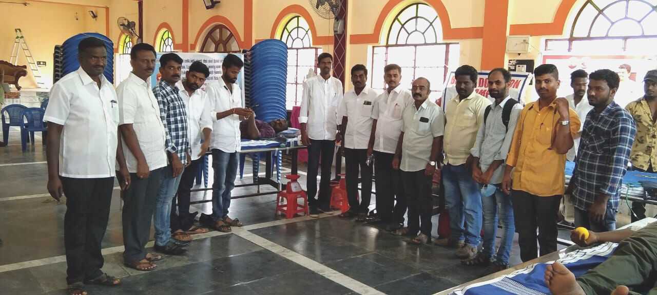 தருமபுரியில் சுவாமி விவேகானந்தர் பிறந்த நாளை முன்னிட்டு மாபெரும் இரத்ததான முகாம்!