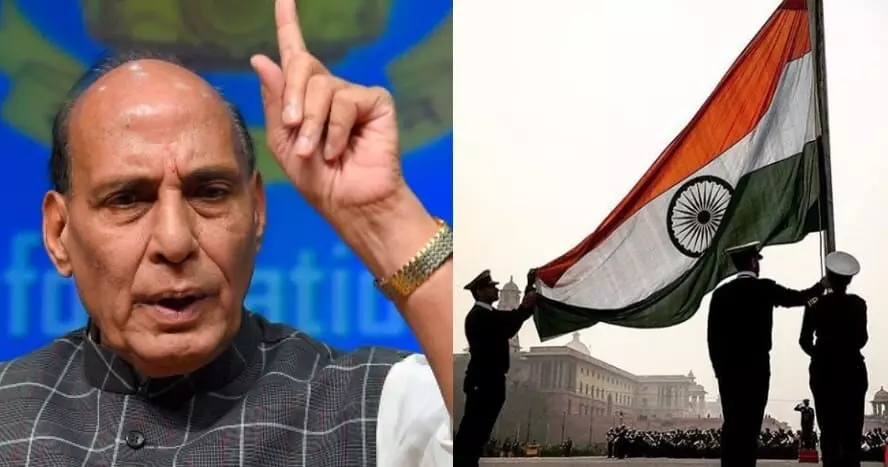 பாகிஸ்தானிலிருந்து ஏவப்படும் பயங்கரவாதம் என்ற மறைமுக போரிலும் நாம் வெற்றி பெறுவோம் - ராஜ்நாத் சிங் உறுதி !