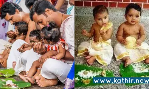 குழந்தைகளுக்கு முதன் முதலில் சோறூட்டுகையில் அன்னபிரசன்னம் செய்வது ஏன்?