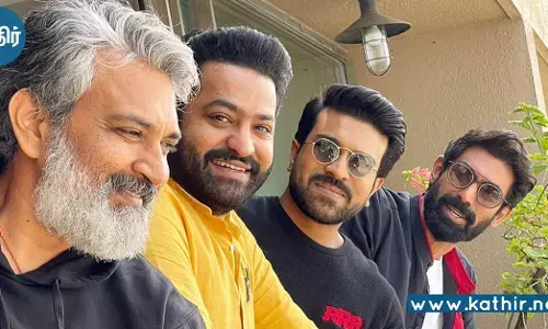 மும்பை வீட்டிற்கு வரவழைத்து ஆர்.ஆர்.ஆர் படக்குழுவினருக்கு விருந்தளித்த ராணா!