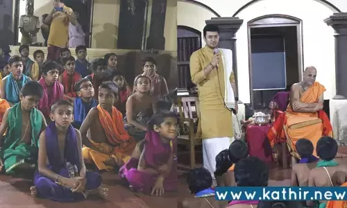 இந்து மதத்திலிருந்து விலகியவர்களை மீண்டும் தாய் மதத்திற்கு மாற்ற மடங்கள் ஈடுபட வேண்டும்: பா.ஜ.க. எம்.பி. தேஜஸ்வி சூர்யா!