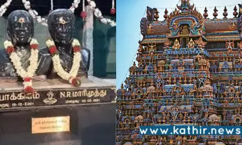 கோவை: தனது பெற்றோர்க்காக கோவில் கட்டி விழா எடுத்த மகன்!