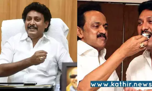 தனியார் திருமண மண்டபம் திறப்பு விழாவை, கொரோனா தடுப்பூசி முகாம் என ஸ்டாலினை ஏமாற்றிவிடுவோம்: அன்பில் மகேஷின் பதில்!