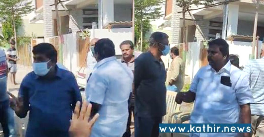 பொதுபாதையில் தடுப்பு சுவர் கட்டி சொந்தம் கொண்டாடும் தி.மு.க. ஒன்றிய செயலாளர்!