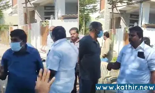 பொதுபாதையில் தடுப்பு சுவர் கட்டி சொந்தம் கொண்டாடும் தி.மு.க. ஒன்றிய செயலாளர்!