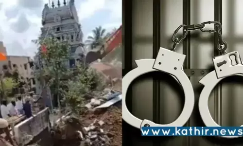 ஆஞ்சநேயர் கோவிலை இடித்த தி.மு.க அரசு: போராட்டத்தில் ஈடுபட்ட இந்து மக்கள் 20 பேர் கைது!