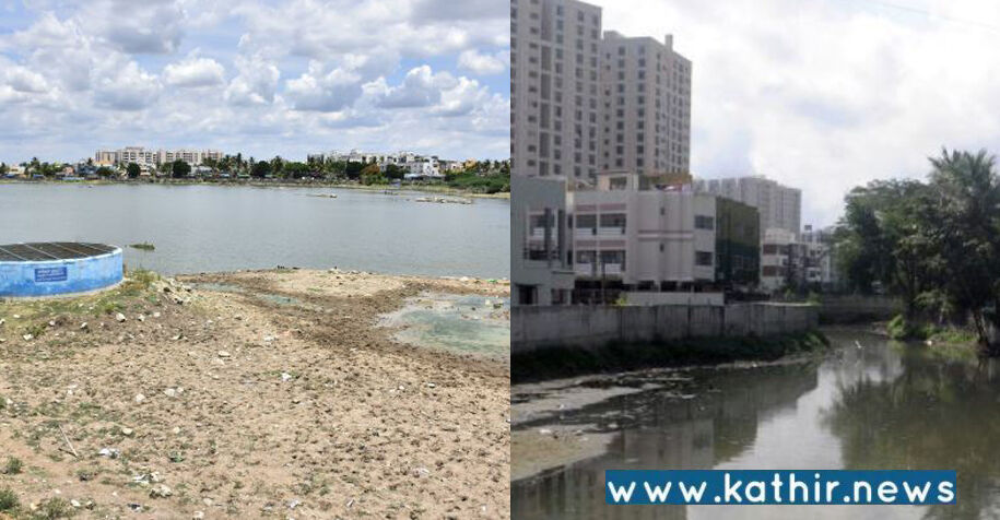 கீழ்கட்டளை ஏரி போக்கு கால்வாயில் ஆக்கிரமித்து கடடப்பட்ட சர்ச், குடியிருப்புகள் அகற்றுவது எப்போது?