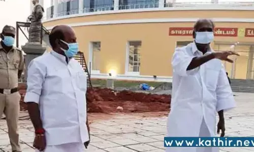 காமராஜர் மணிமண்டபத்தில் முதலமைச்சர் ரங்கசாமி திடீர் ஆய்வு!