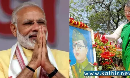 இந்தியா கேட் பகுதியில் சிலை: பிரதமர் மோடி அறிவிப்புக்கு நேதாஜி  சுபாஷ் சந்திரபோஸ் மகள் வரவேற்பு!