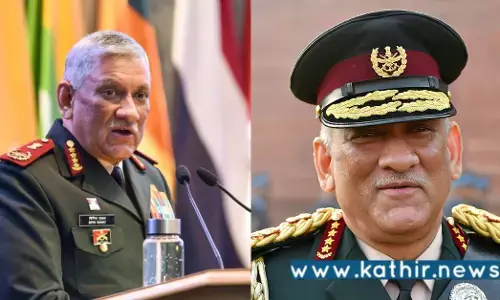 நினைவைப் போற்றும் வகையில் ஜெனரல் ராவத்தின் பஞ்சலோக மார்பளவு சிலை!