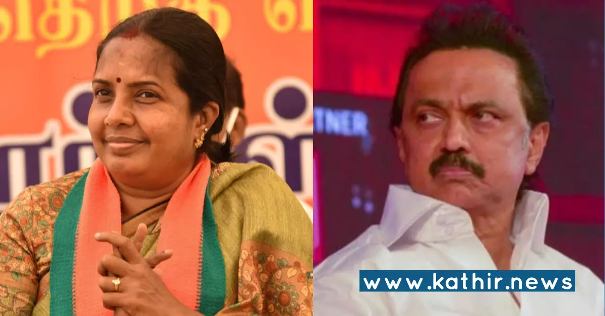 இன்னமும் முதல்வர் ஸ்டாலின் வாய்மூடி அமைதி காப்பது ஏன்? தஞ்சை சிறுமி விவகாரத்தில் ஸ்டாலினுக்கு வானதி சீனிவாசன் கேள்வி