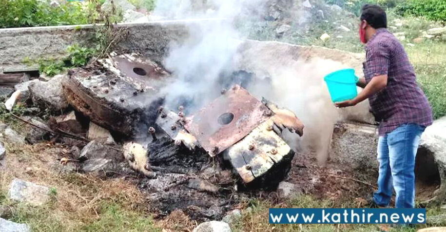 காணிப்பாக்கம் விநாயகர் கோயில் 'ரத' சக்கரம் எரிப்பு: ஆந்திராவில் மீண்டும் அட்டூழியத்தில் ஈடுபடும் மிஷனரிகள்!