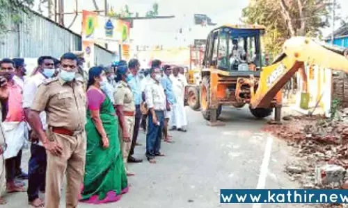 குத்தாலத்தில் ரூ.3 கோடி மதிப்புள்ள கோயில் நிலம் மீட்பு!