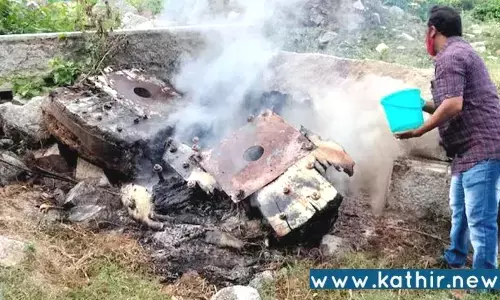 காணிப்பாக்கம் விநாயகர் கோயில் ரத சக்கரம் எரிப்பு: ஆந்திராவில் மீண்டும் அட்டூழியத்தில் ஈடுபடும் மிஷனரிகள்!