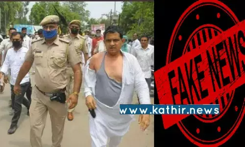 உ.பி. தேர்தல் பிரச்சாரத்தில் பா.ஜ.க வேட்பாளர் தாக்கப்பட்டதாக பரவி வரும் தகவல்!