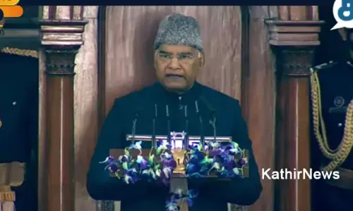 அடுத்த 25 ஆண்டுகளுக்கான வளர்ச்சி திட்டங்களுடன் செயலாற்றி வருகிறது மத்திய அரசு! குடியரசுத் தலைவர் உரையின் முக்கிய அம்சங்கள் : அடுத்த 25 ஆண்டுகளுக்கான வளர்ச்சி திட்டங்களுடன் செயலாற்றி வருகிறது மத்திய அரசு! குடியரசுத் தலைவர் உரையின் முக்கிய அம்சங்கள் :