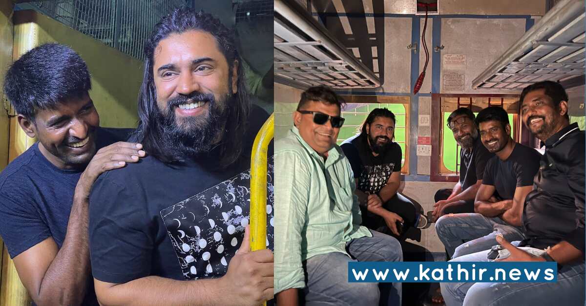 சூரி, நிவின் பாலியுடன் இயக்குனர் ராமின் படப்பிடிப்பில் ஜாலியாக மிஷ்கின்