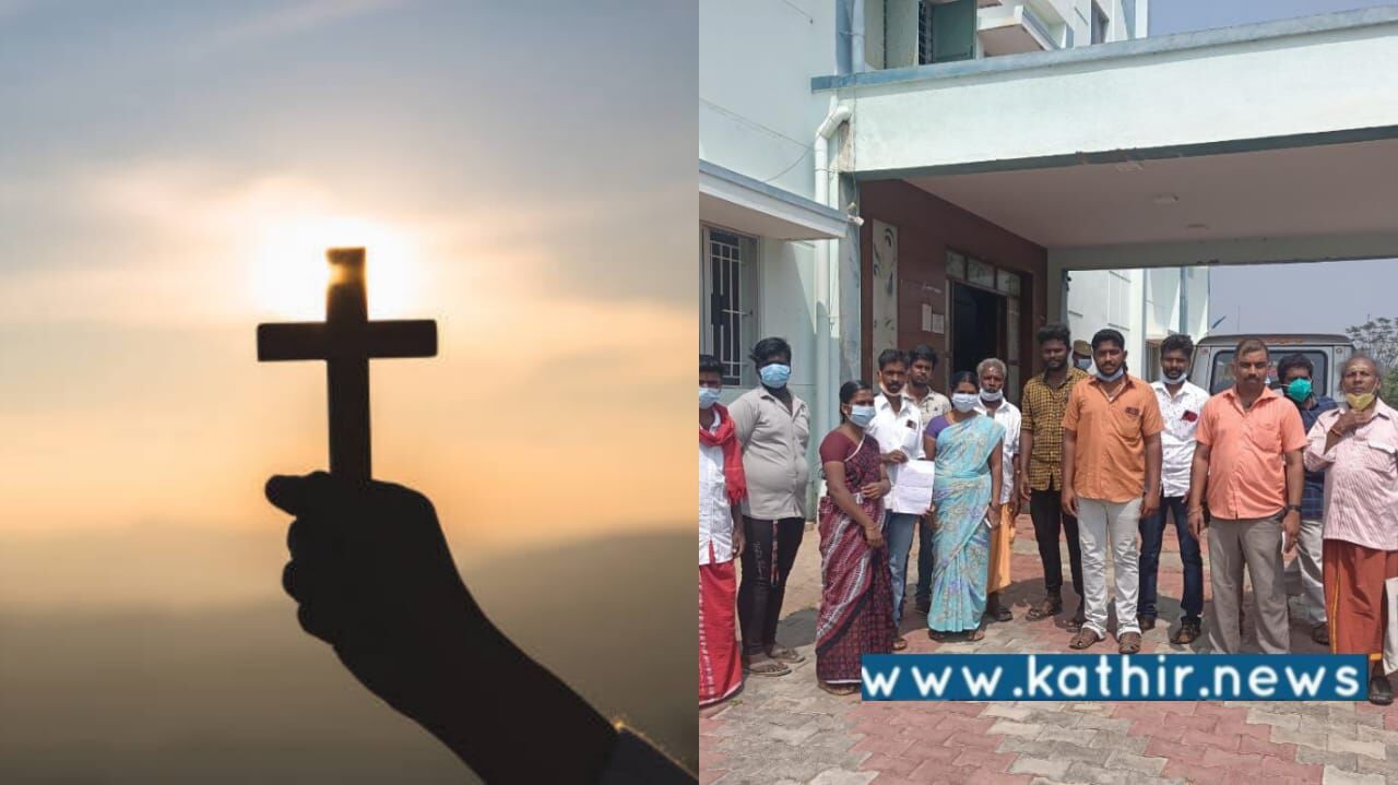 திருப்பூரில், இந்து மக்களை மதம் மாறச் சொல்லி வற்புறுத்தி வந்த பாதிரியார்!  இந்து முன்னணியின் அதிரடி நடவடிக்கை!