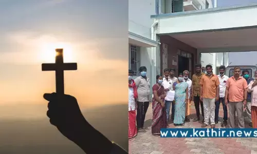 திருப்பூரில், இந்து மக்களை மதம் மாறச் சொல்லி வற்புறுத்தி வந்த பாதிரியார்!  இந்து முன்னணியின் அதிரடி நடவடிக்கை!