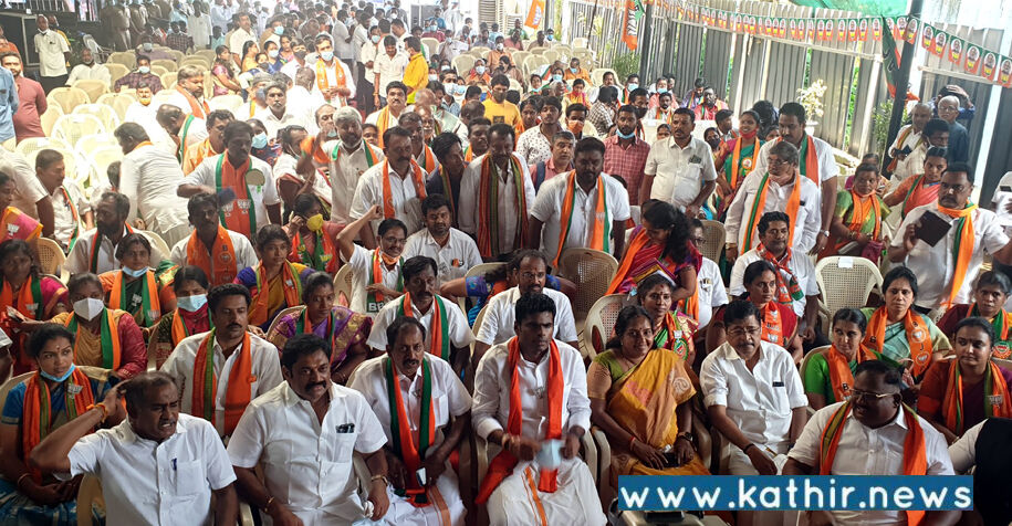 கோவை மக்கள் தேசியத்தின் பக்கம்: பா.ஜ.க. தலைவர் அண்ணாமலை பேச்சு!