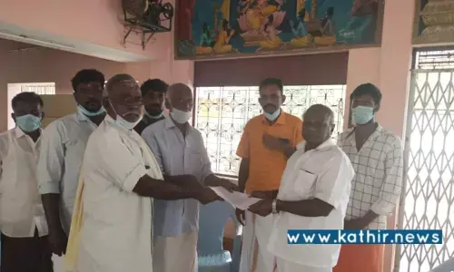 தனி நபர்களால் ஆக்கிரமிக்கப்பட்ட காளியம்மன் கோயில்!   இந்து முன்னணியிடம்  மனு அளித்த ஊர் பெரியோர்கள்