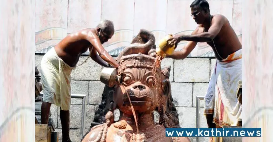 நாமக்கல் ஆஞ்சநேயருக்கு மாசி முதல் ஞாயிறு அபிஷேகம் விழா கோலாகலம்!