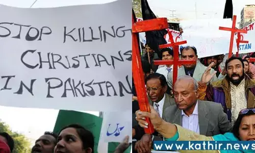 பாகிஸ்தானில் முஸ்லிம்கள் அட்டூழியம்: பாட்டு கேட்ட கிறிஸ்தவ வாலிபர் படுகொலை!